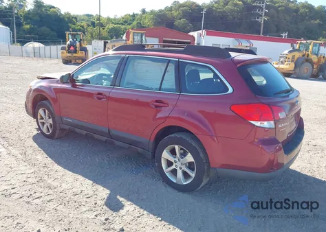 2014 Subaru Outback 2.5I из США, поврежденный, VIN 4S4BRBAC5E3208783